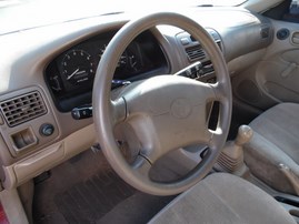 2001 TOYOTA COROLLA CE BURGUNDY 1.8L MT Z17839